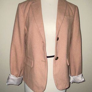 Pink Wool Blazer